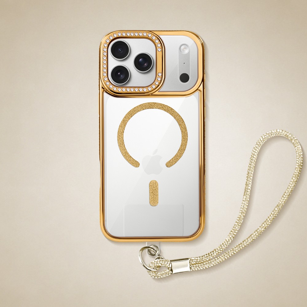 Perfect Match do iPhone 17 Pro Max - zestaw Diadem Glow + akcesoria, złoty (6)