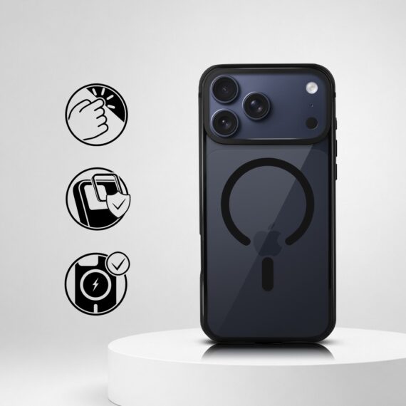 Perfect Match do iPhone 17 Pro Max - zestaw IBIZU Elite Skin + akcesoria, czarny (1)