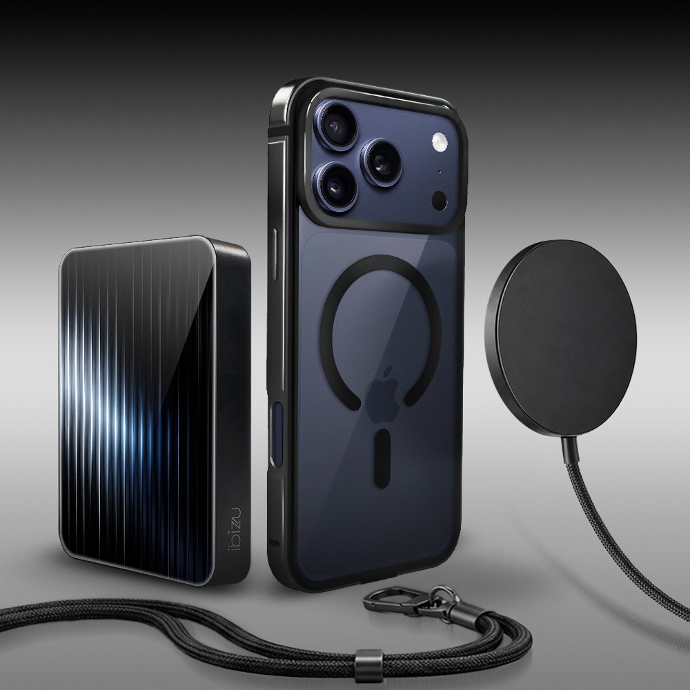 Perfect Match do iPhone 17 Pro Max - zestaw IBIZU Elite Skin + akcesoria, czarny (5)