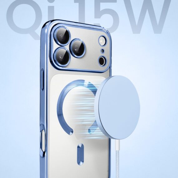 Perfect Match do iPhone 17 Pro Max - zestaw MagSafe Luxury Protect + akcesoria, niebieski (1 (3)