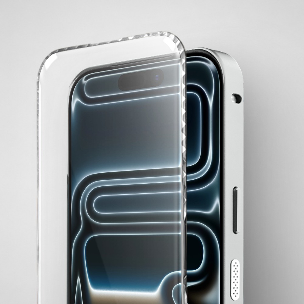 Perfect Match do iPhone 17 Pro Max - zestaw Metal Defender + akcesoria, srebrny (1)