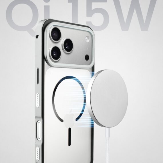 Perfect Match do iPhone 17 Pro Max - zestaw Metal Defender + akcesoria, srebrny (6)