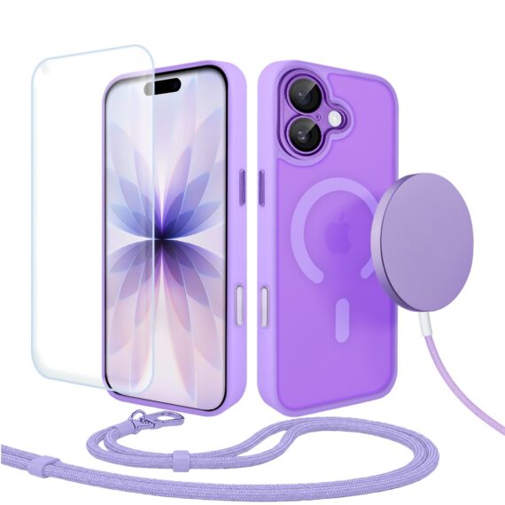 Perfect Match do iPhone 17 - zestaw Color Flush z MagSafe + akcesoria, fioletowy (2)