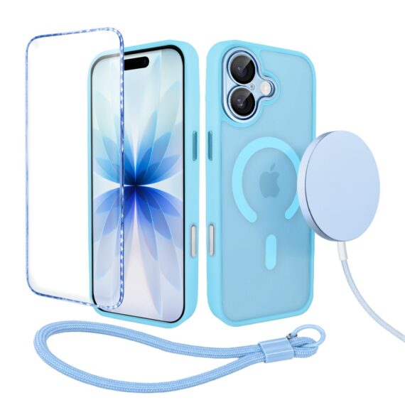 Perfect Match do iPhone 17 - zestaw Color Flush z MagSafe + akcesoria, niebieski (2)