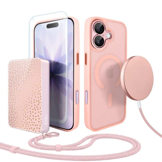 Perfect Match do iPhone 17 - zestaw Color Flush z MagSafe + akcesoria, różowy (3)