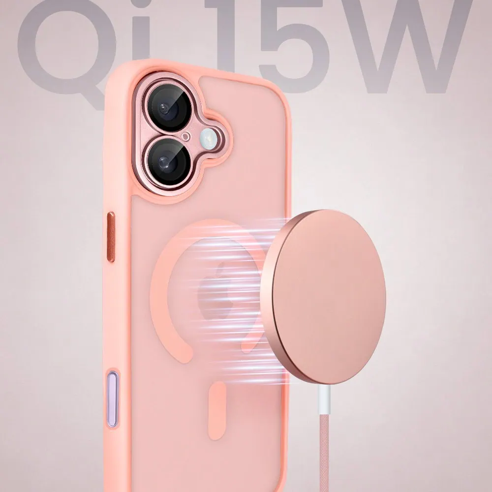 Perfect Match do iPhone 17 - zestaw Color Flush z MagSafe + akcesoria, różowy (4)