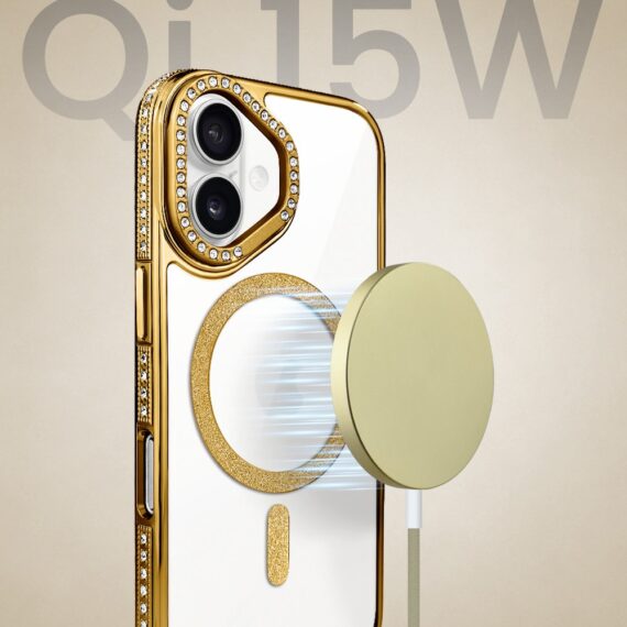 Perfect Match do iPhone 17 - zestaw Diadem Glow + akcesoria, złoty (3)