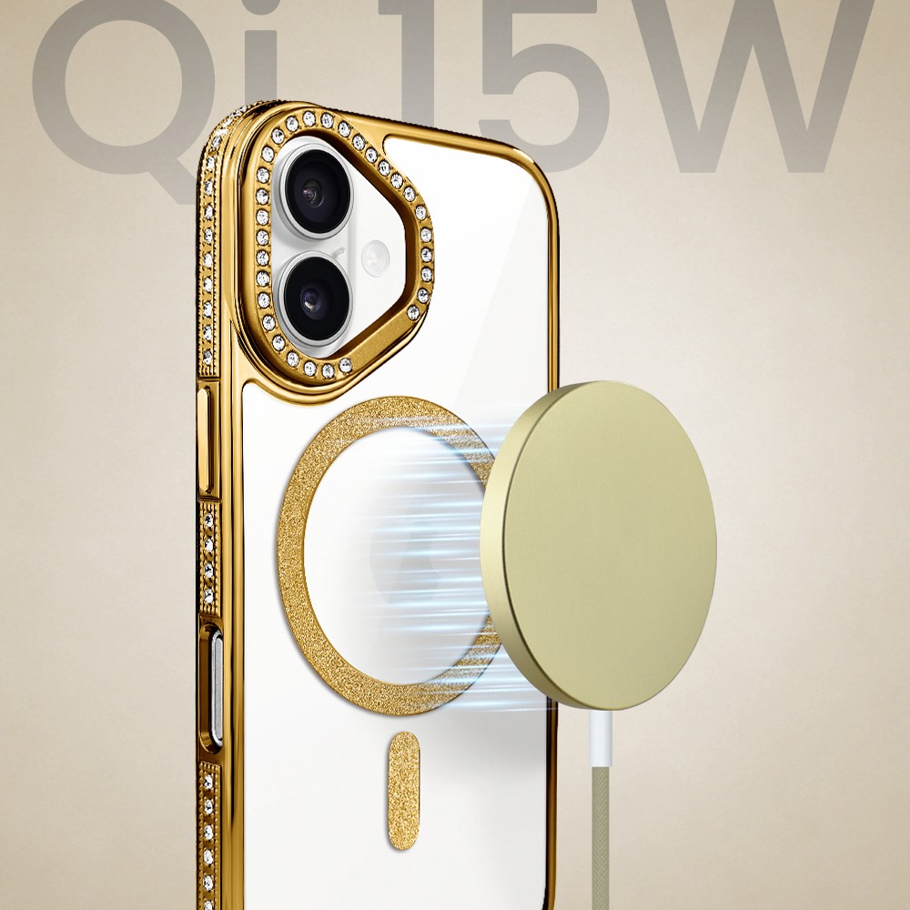 Perfect Match do iPhone 17 - zestaw Diadem Glow + akcesoria, złoty (3)