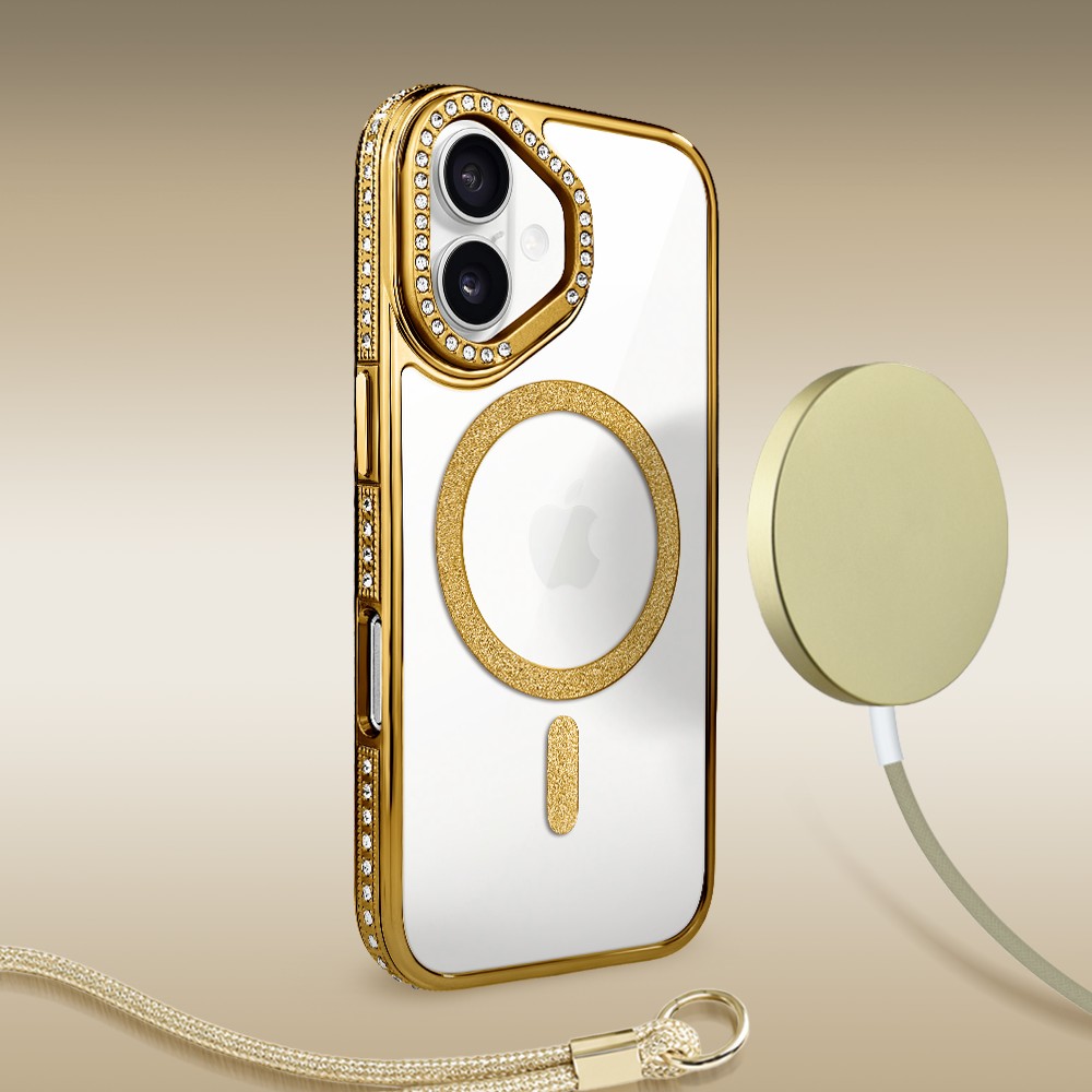 Perfect Match do iPhone 17 - zestaw Diadem Glow + akcesoria, złoty (5)