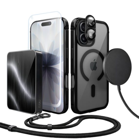 Perfect Match do iPhone 17 - zestaw IBIZU Elite Skin + akcesoria, czarny (2)