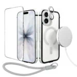 Perfect Match do iPhone 17 - zestaw IBIZU Elite Skin + akcesoria, srebrny (2)