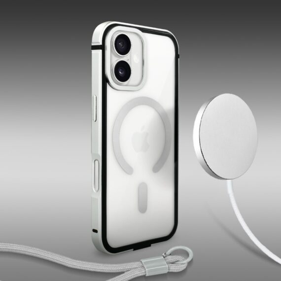 Perfect Match do iPhone 17 - zestaw IBIZU Elite Skin + akcesoria, srebrny (3)