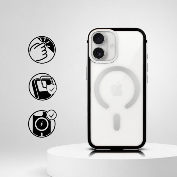 Perfect Match do iPhone 17 - zestaw IBIZU Elite Skin + akcesoria, srebrny (4)