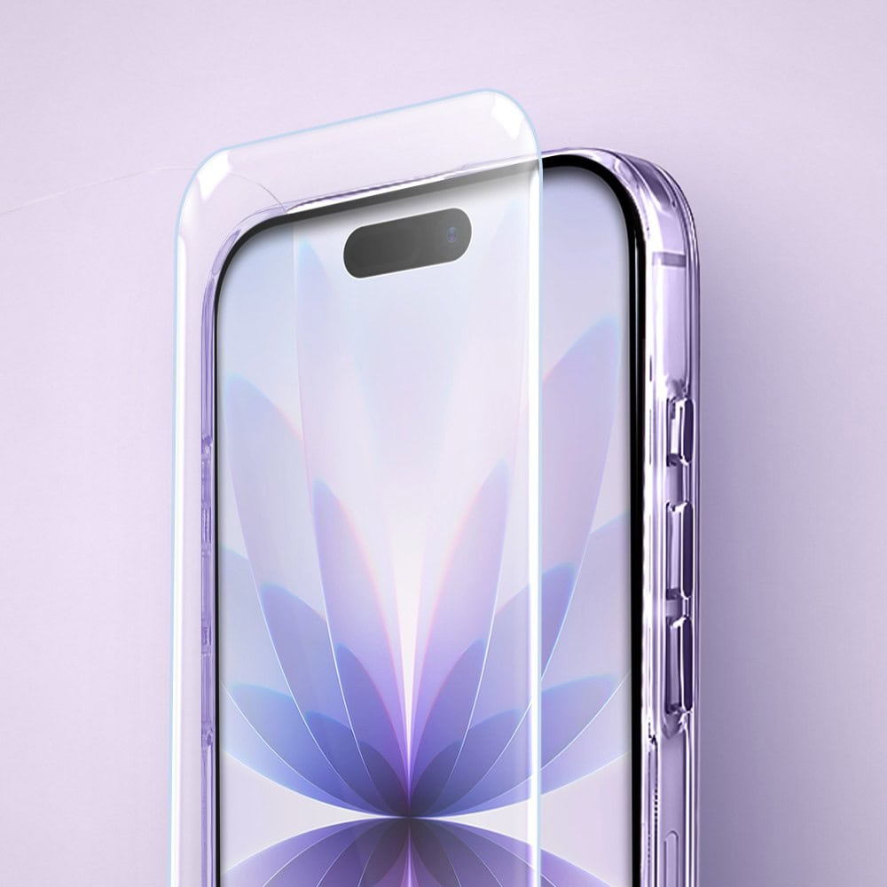 Perfect Match do iPhone 17 - zestaw Super Hybrid Sparkle + akcesoria, fioletowy (7)