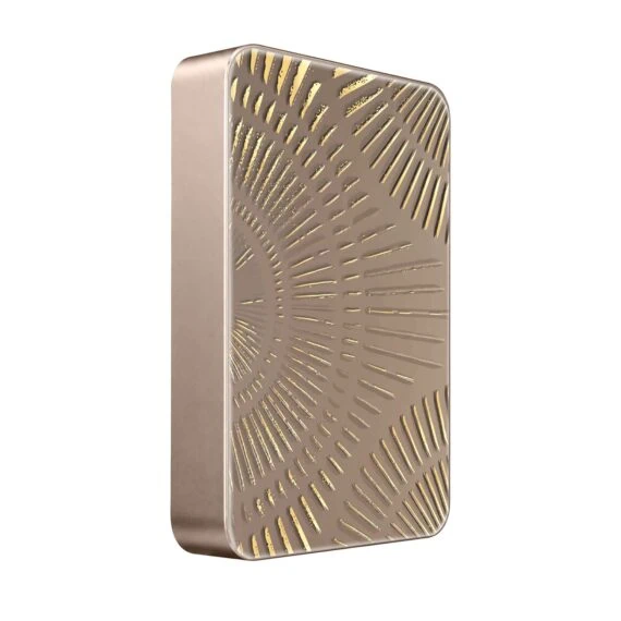 Powerbank IBIZU MagPower 10k do iPhone z MagSafe, solidny, aluminiowy, 10 000 mAh, Boski promień, pustynny (7)