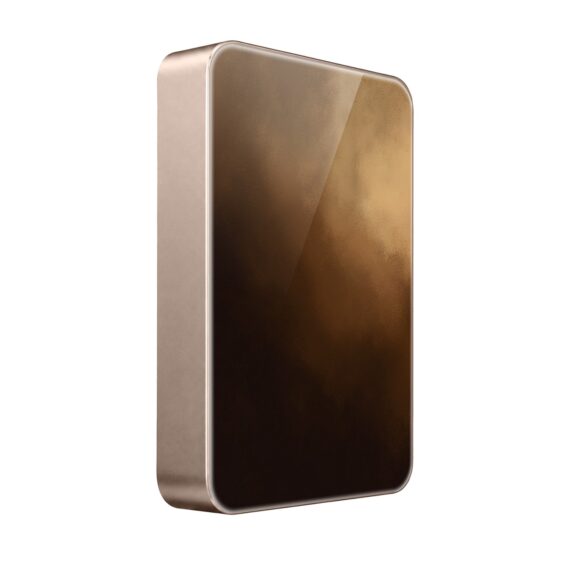Powerbank IBIZU MagPower 10k do iPhone z MagSafe, solidny, aluminiowy, 10 000 mAh, Desert storm, pustynny (1)