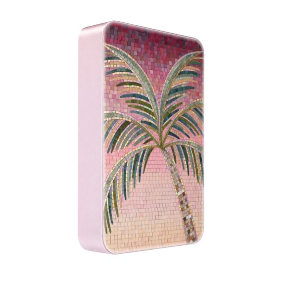 Powerbank IBIZU MagPower 10k do iPhone z MagSafe, solidny, aluminiowy, 10 000 mAh, Kalabryjska palma, różowy (9)