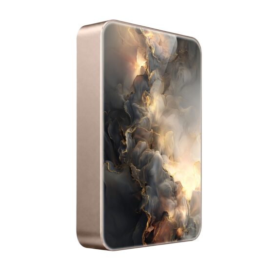 Powerbank IBIZU MagPower 10k do iPhone z MagSafe, solidny, aluminiowy, 10 000 mAh, Stardust, pustynny (10)