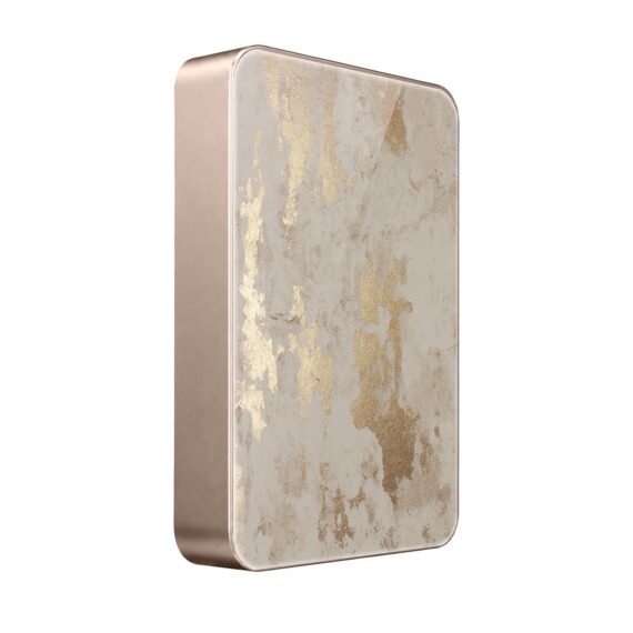 Powerbank IBIZU MagPower 10k do iPhone z MagSafe, solidny, aluminiowy, 10 000 mAh, Szampańskie złoto, pustynny (7)