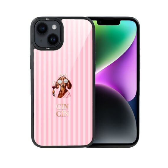 Etui do iPhone 14 IBIZU DropGuard Matt z MagSafe, Bella Fantasia, Cin Cin Bella (1)