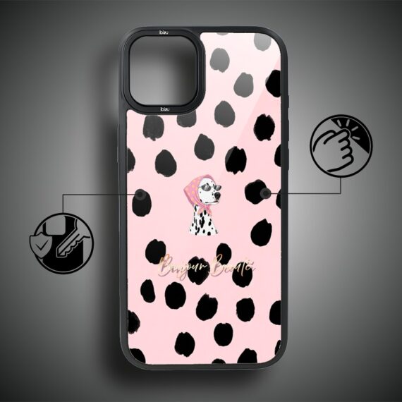 Etui do iPhone 14 IBIZU DropGuard Matt z MagSafe, Bella Fantasia, Słodki dalmatyńczyk-7