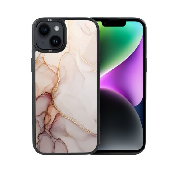 Etui do iPhone 14 IBIZU DropGuard Matt z MagSafe, Ethereal Essence, Różany alabaster (1)