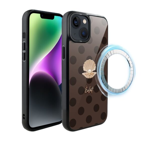 Etui do iPhone 14 Plus DropGuard Matt z MagSafe, Bella Fantasia, Kawowa perła (7)