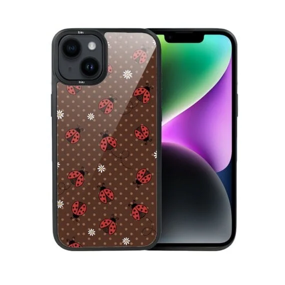 Etui do iPhone 14 Plus DropGuard Matt z MagSafe, Bella Fantasia, Wesołe biedronki (1)