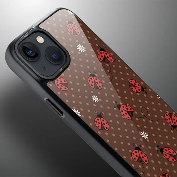 Etui do iPhone 14 Plus DropGuard Matt z MagSafe, Bella Fantasia, Wesołe biedronki (5)