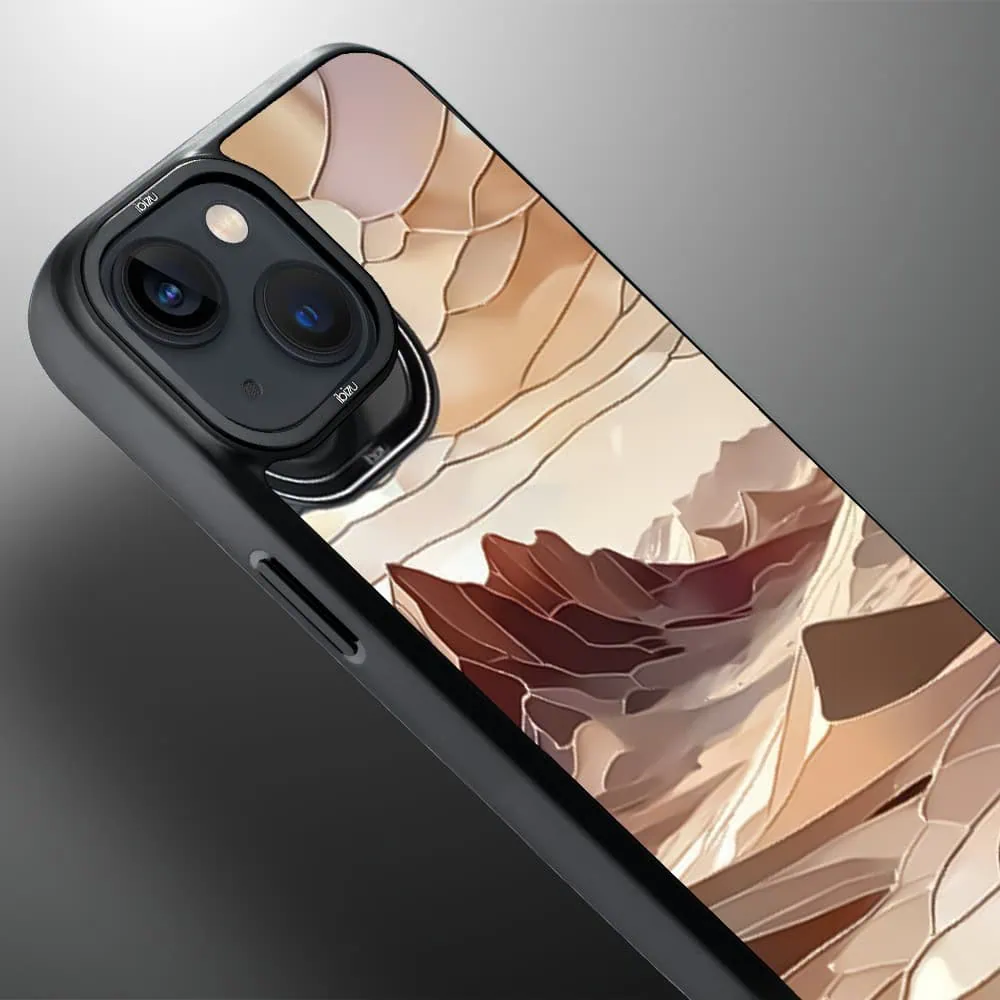Etui do iPhone 14 Plus IBIZU DropGuard Matt z MagSafe, Barwy Szkła, Pustynny spokój (4)