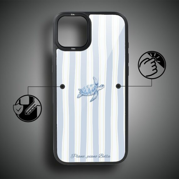 Etui do iPhone 14 Plus IBIZU DropGuard Matt z MagSafe, Bella Fantasia, Grecki żółw (4)