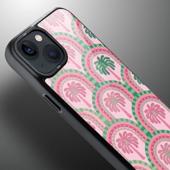 Etui do iPhone 14 Plus IBIZU DropGuard Matt z MagSafe, Bella Fantasia, Palmy na Capri (5)