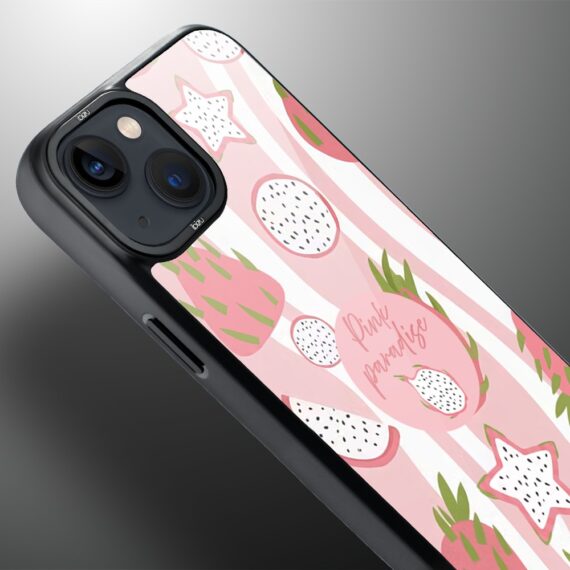 Etui do iPhone 14 Plus IBIZU DropGuard Matt z MagSafe, Bella Fantasia, Różowa pitaja (6)