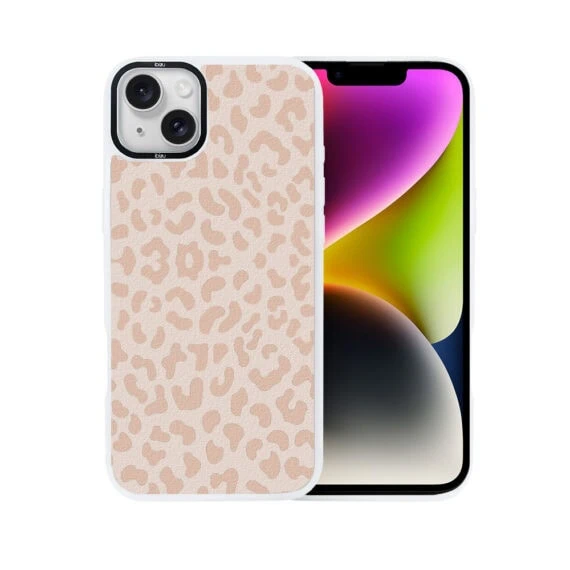 Etui do iPhone 14 Plus IBIZU DropGuard Matt z MagSafe, Boho, Delikatna panterka (6)