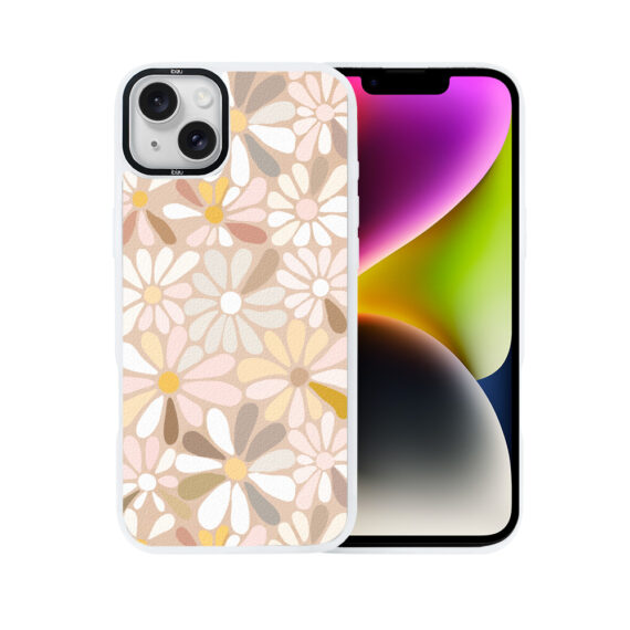 Etui do iPhone 14 Plus IBIZU DropGuard Matt z MagSafe, Boho, Kwiaty vintage, poprawne (3)