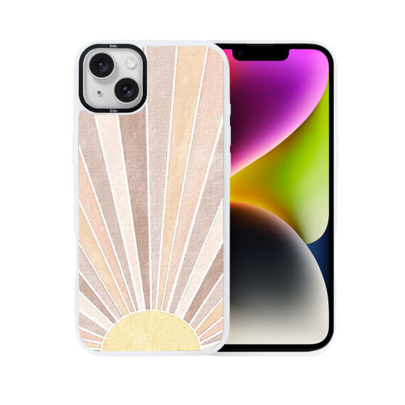 Etui do iPhone 14 Plus IBIZU DropGuard Matt z MagSafe, Boho, Wschód słońca (5)