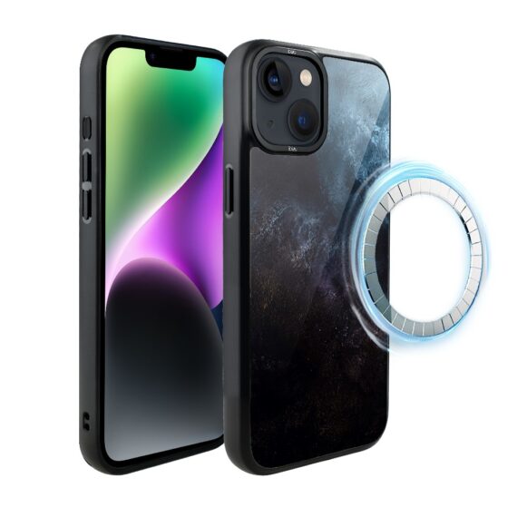 Etui do iPhone 14 Plus IBIZU DropGuard Matt z MagSafe, Twilight Dreams, Deep Ocean (7)