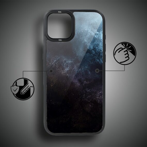 Etui do iPhone 14 Plus IBIZU DropGuard Matt z MagSafe, Twilight Dreams, Deep Ocean (8)