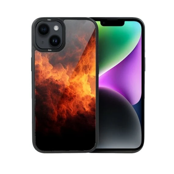 Etui do iPhone 14 Plus IBIZU DropGuard Matt z MagSafe, Twilight Dreams, Inferno Sky (1)
