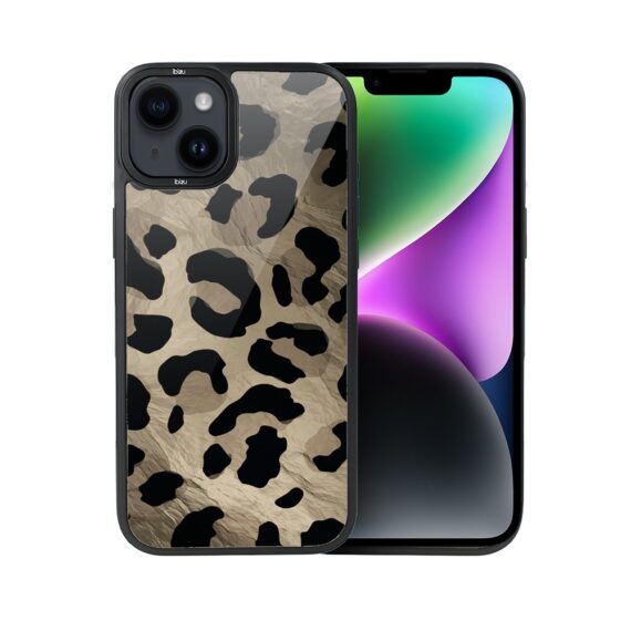 Etui do iPhone 14 Plus IBIZU DropGuard Matt z MagSafe, Zew Natury, Dziki Leopard (4)