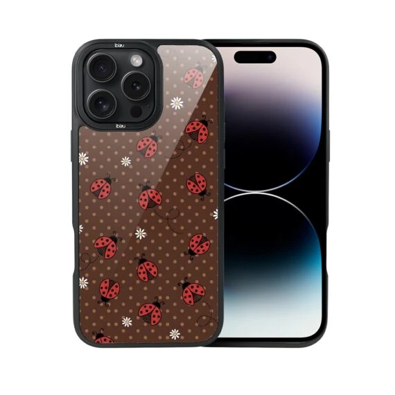 Etui do iPhone 14 Pro DropGuard Matt z MagSafe, Bella Fantasia, Wesołe biedronki (8)