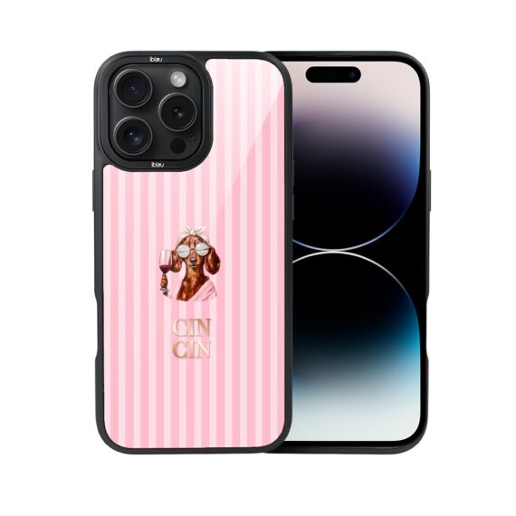 Etui do iPhone 14 Pro IBIZU DropGuard Matt z MagSafe, Bella Fantasia, Cin Cin Bella (1)