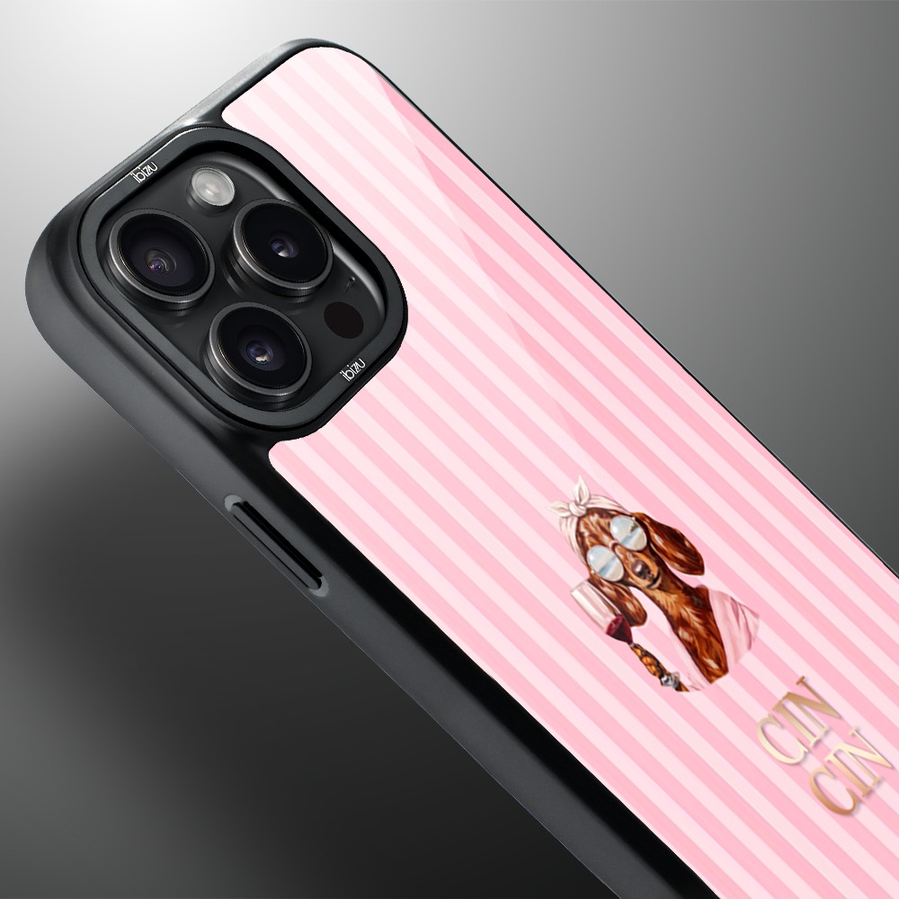 Etui do iPhone 14 Pro IBIZU DropGuard Matt z MagSafe, Bella Fantasia, Cin Cin Bella (3)