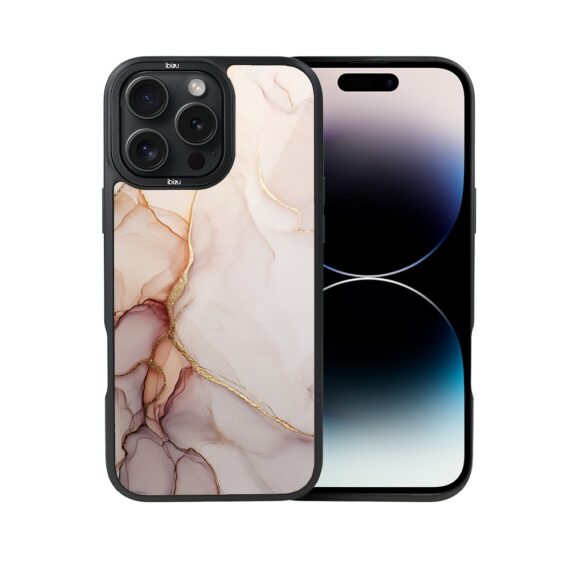 Etui do iPhone 14 Pro IBIZU DropGuard Matt z MagSafe, Ethereal Essence, Różany alabaster (1)