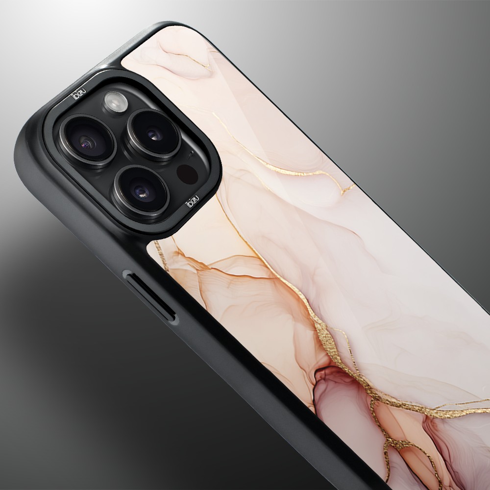 Etui do iPhone 14 Pro IBIZU DropGuard Matt z MagSafe, Ethereal Essence, Różany alabaster (3)