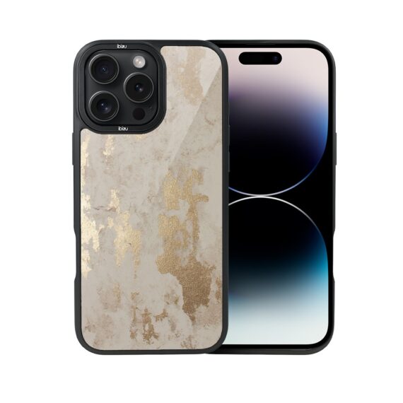 Etui do iPhone 14 Pro IBIZU DropGuard Matt z MagSafe, Ethereal Essence, Szampańskie Złoto pro