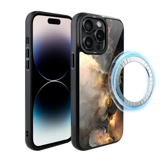 Etui do iPhone 14 Pro IBIZU DropGuard Matt z MagSafe, Twilight Dreams, Stardust (7)