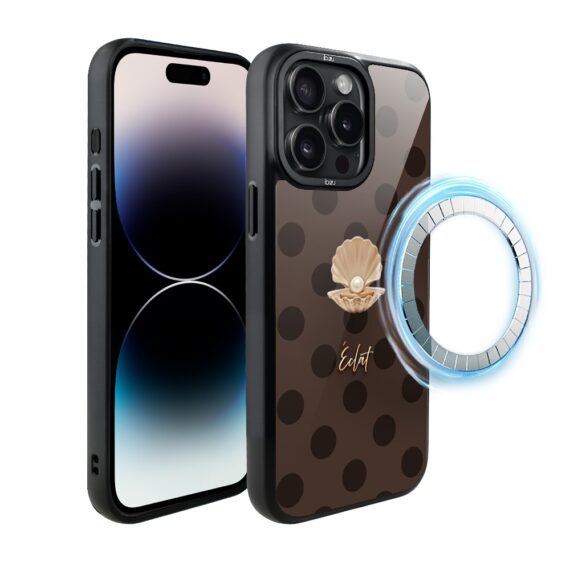 Etui do iPhone 14 Pro Max DropGuard Matt z MagSafe, Bella Fantasia, Kawowa perła (6)