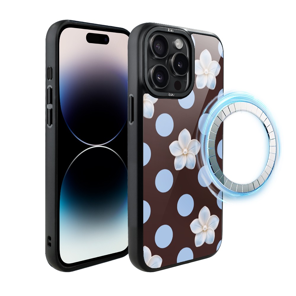 Etui do iPhone 14 Pro DropGuard Matt z MagSafe, Bella Fantasia, Kwiat w czekoladzie