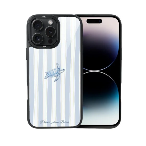 Etui do iPhone 14 Pro Max IBIZU DropGuard Matt z MagSafe, Bella Fantasia, Grecki żółw (8)